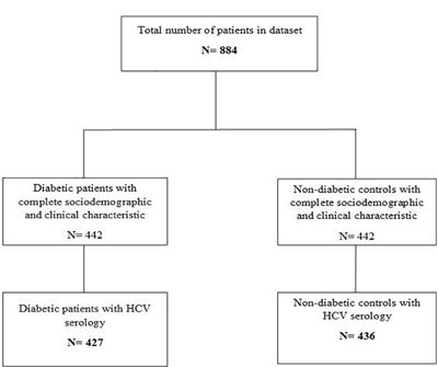 Seroprevalence of hepatitis C virus infection in patients with type 2 diabetes mellitus is associated with increased age in sub-Saharan Africa: Results from a cross-sectional comparative analysis